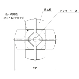 HOU-SS1 / アンダーサポート