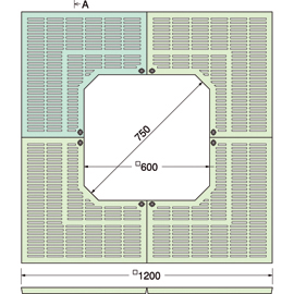 TG-KK-1260FA / ツリーサークル【ルーツグレート】