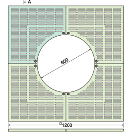 TG-KM-1260FA / ツリーサークル【ルーツグレート】