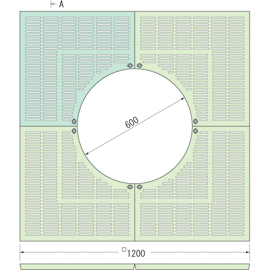 TG-KM-1260FAG / ツリーサークル【ルーツグレート】