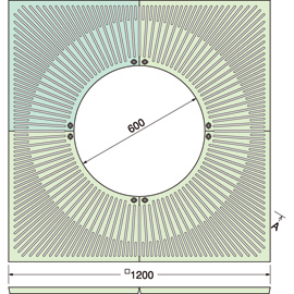 TG-KM-1260FD / ツリーサークル【ルーツグレート】
