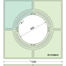 TG-KM-1260FDV / ツリーサークル【ルーツグレート】