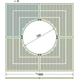 TG-KM-1575FA / ツリーサークル【ルーツグレート】