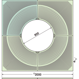 TG-KM-2090FD / ツリーサークル【ルーツグレート】
