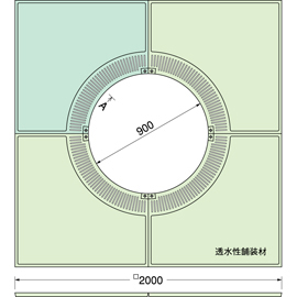 TG-KM-2090FDV / ツリーサークル【ルーツグレート】