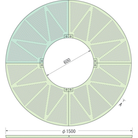 TG-M-1560FAG / ツリーサークル【ルーツグレート】