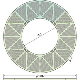 TG-M-1575FA / ツリーサークル【ルーツグレート】