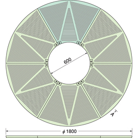 TG-M-1860FA / ツリーサークル【ルーツグレート】