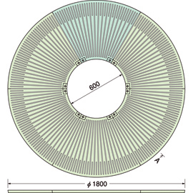 TG-M-1860FD / ツリーサークル【ルーツグレート】