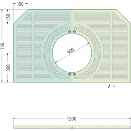 TG-PH-12744FG / ツリーサークル【ルーツグレート】