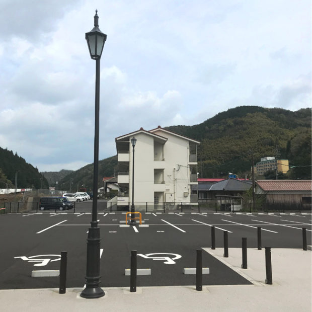 津和野町駅前