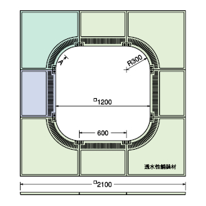 TG-KK-2112FDV / ツリーサークル【ルーツグレート】