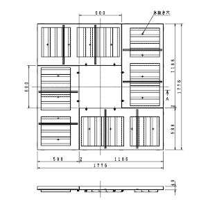 TG-KK-U1860A42 / ツリーサークル【ルーツグレート】