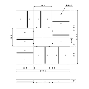 TG-KK-U1860A7P / ツリーサークル【ルーツグレート】