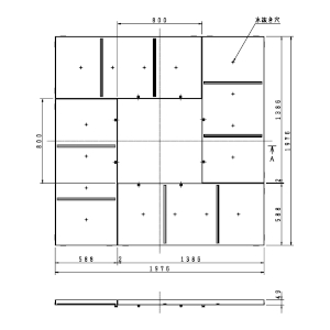 TG-KK-U2080A4P / ツリーサークル【ルーツグレート】